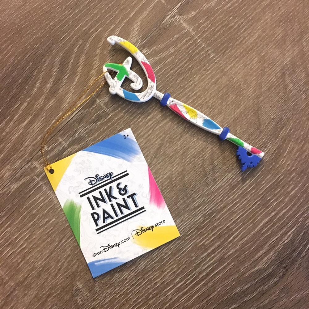 NEW Disney Ink Paint Key